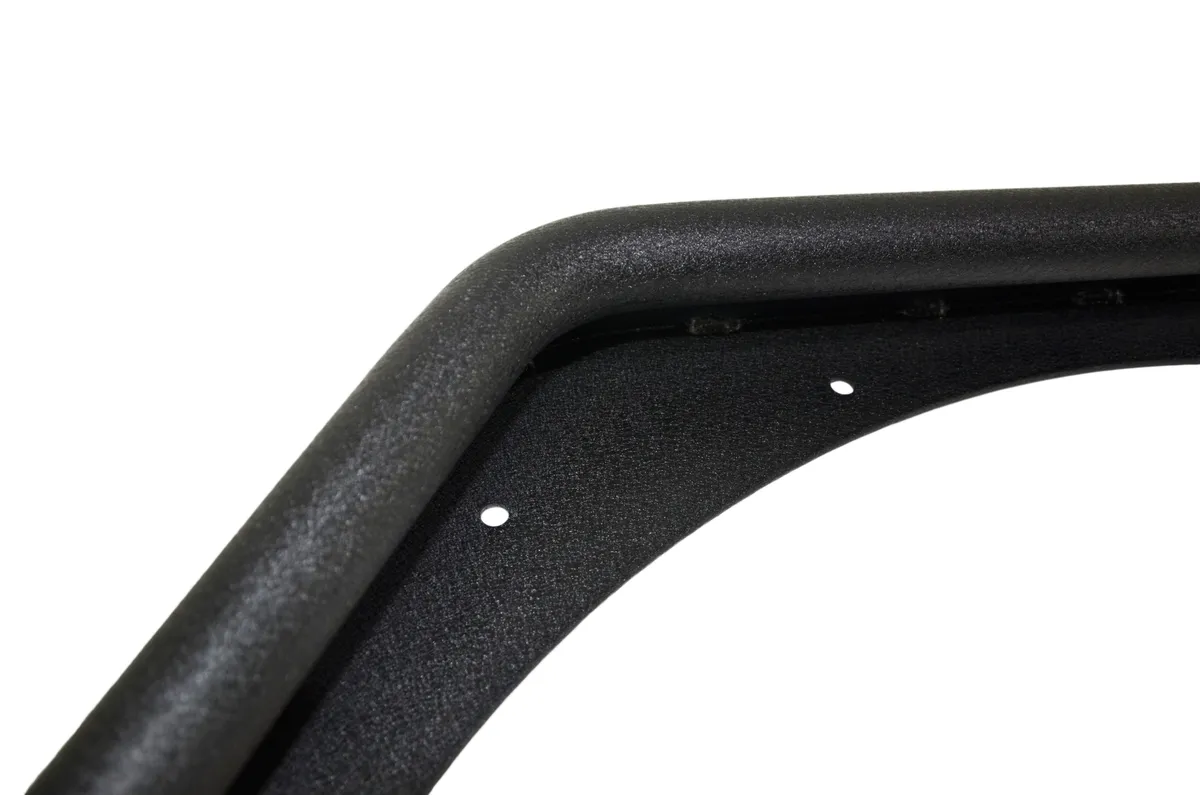 Jeep TJ Tube Fenders Rear 3 Inch Flare 97-06 Wrangler TJ Steel Black Textured Powdercoat Fishbone Offroad product image