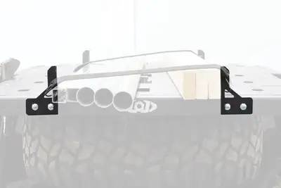 LoD Offroad LOD Black Ops Bed Rack Load Bar Tie Downs (Black Powder Coated)