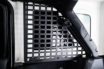 DV8 Offroad DV8 Offroad 2018-2023 Jeep Wrangler JL | Rear Window Molle Panels