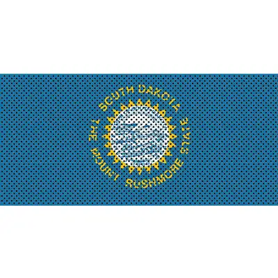 Under The Sun Inserts South Dakota State Flag