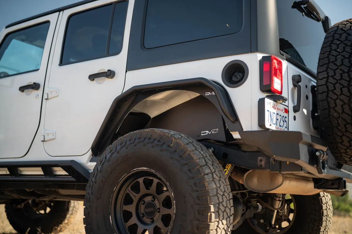 DV8 2007-2018 Jeep Wrangler JK Rear Inner Fenders INFEND-10RB product image