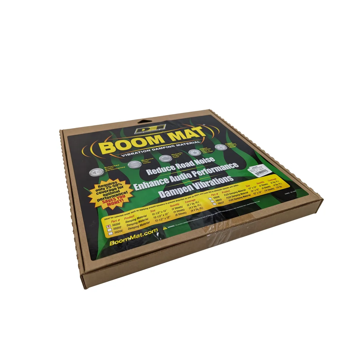 DEI Boom Mat Damping Material - 12in x 12-12in 2 pk - 2.1sq.ft. product image