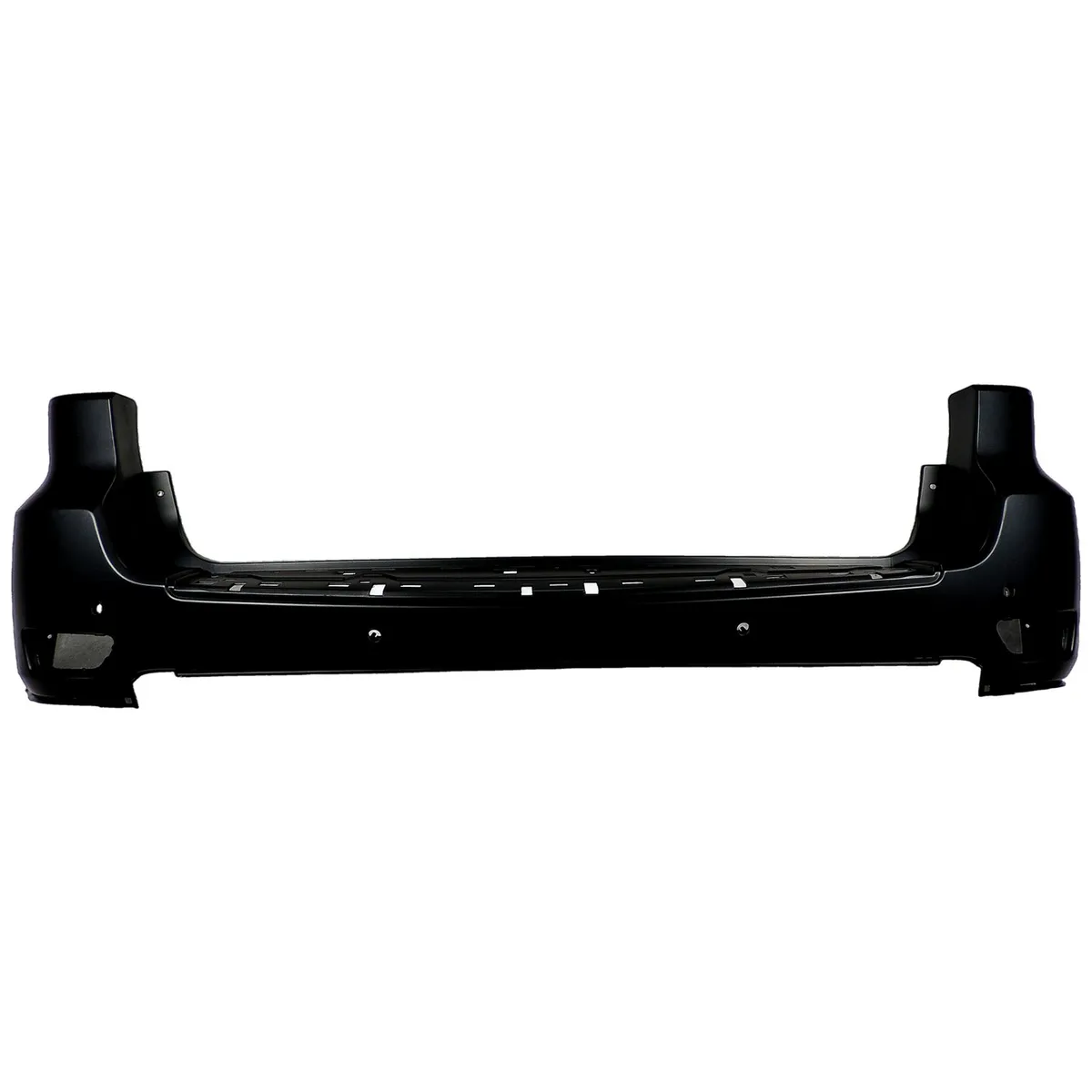 Bumper Fascia; w/o SRT or Trackhawk Package; w/ Parallel Park Assist; w/ Side Blind Spot Detection; Black Primed Finish; product image