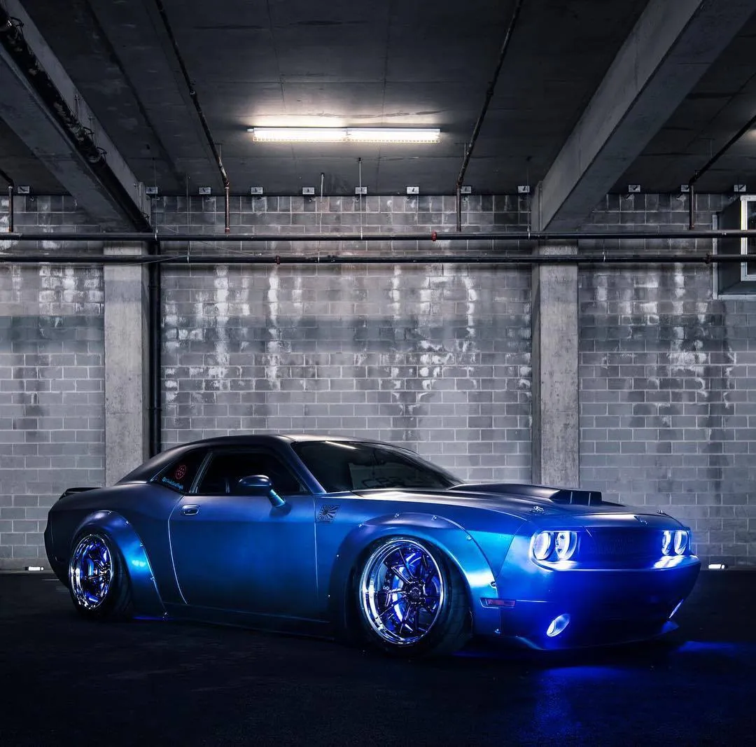 ORACLE Lighting 2008-2014 Dodge Challenger LED Headlight Halo Kit - Standard Mount product image