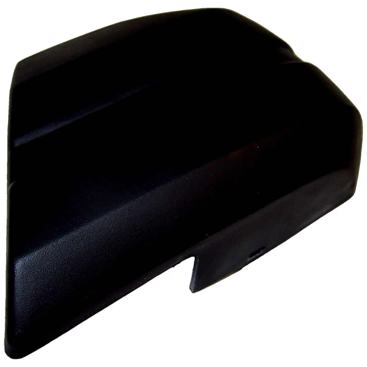 9196 Jeep Cherokee (Xj); 9192 Jeep Commanche (Mj) Front Bumper Cap; Black; LH product image