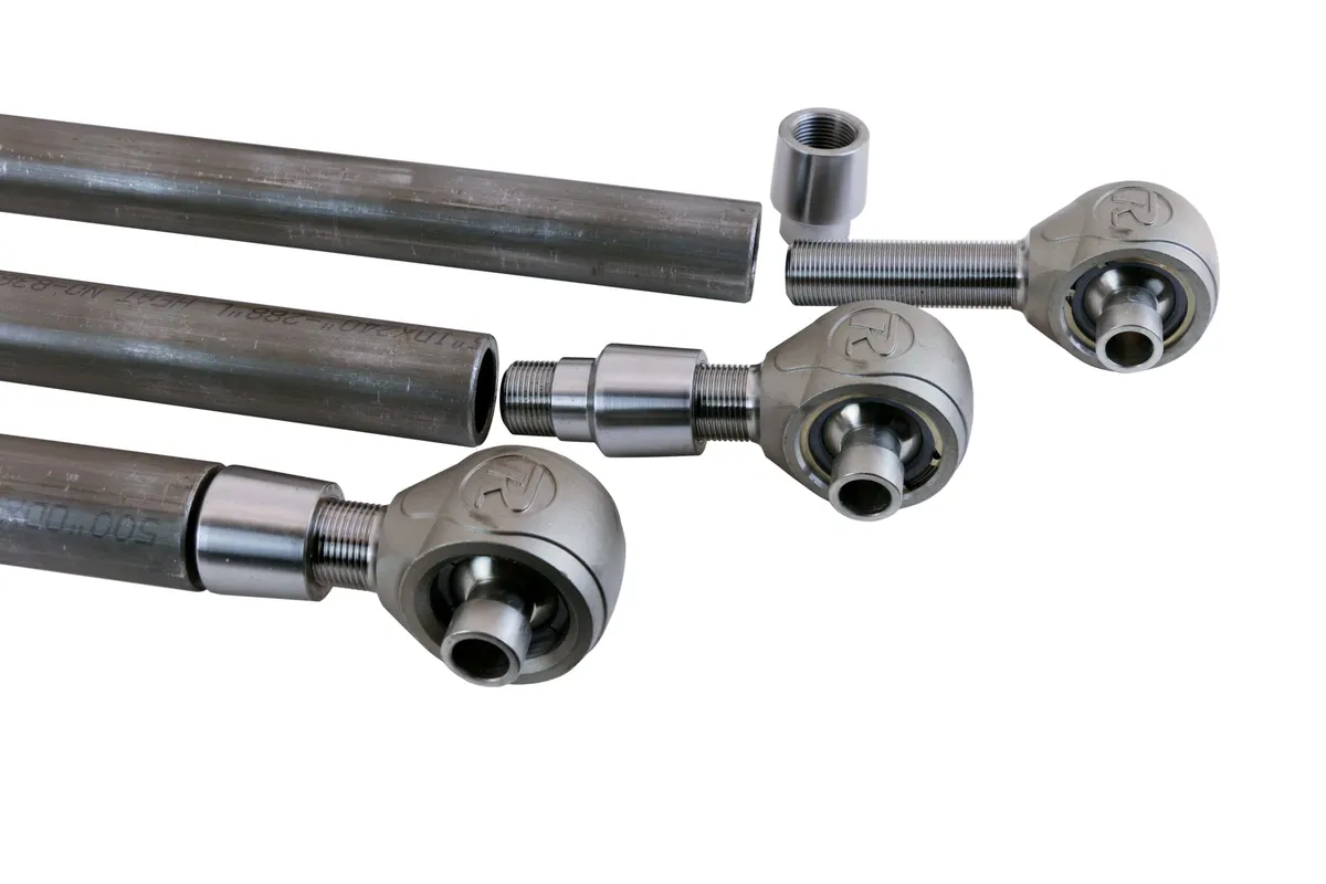Universal Hd 4-Link For 3 Inch Diameter Axle Weld-On 1.5 Inch Bars W/ R-Joint Xl 2107 Air Springs And Brackets Shocks And Panhard Bar Kit Sold Separately Ridetech product image