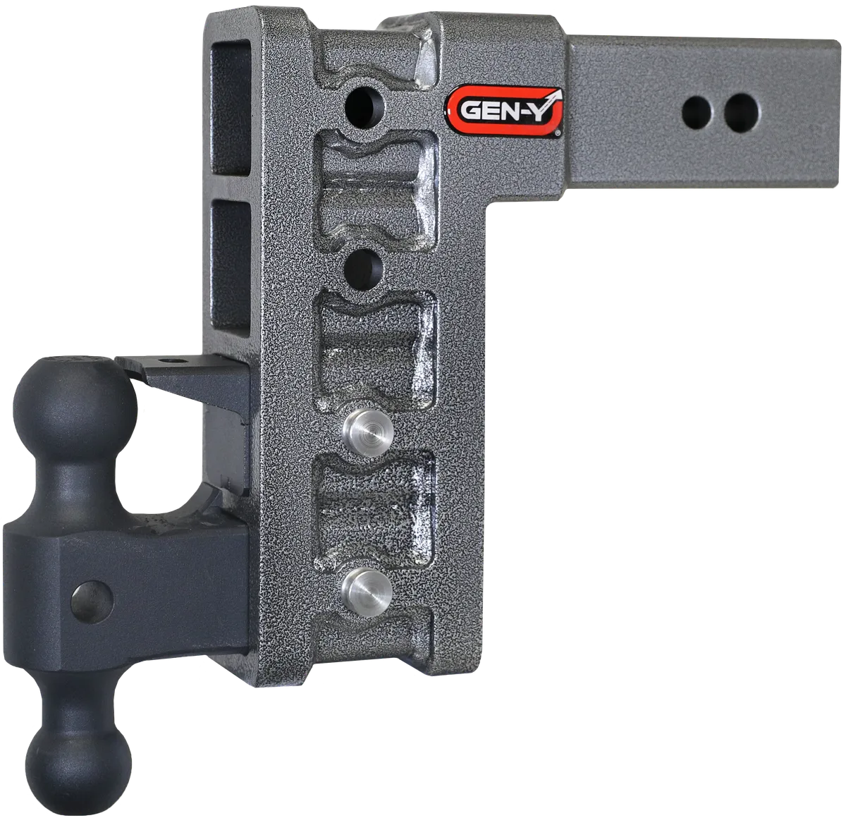 MEGA-DUTY 3in Shank 9in Drop 35K TW 32K Hitch and GH-0161 Versa-Ball and GH-0162 Pintle Lock product image
