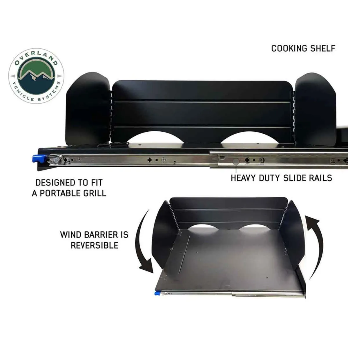 Cargo Box Kitchen With Slide Out Sink, Cooking Shelve and Slide Out Work Station Overland Vehicle Systems product image