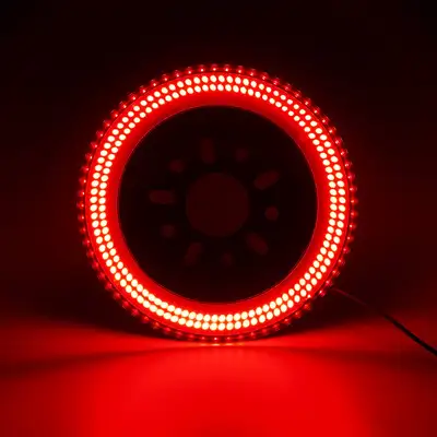LED Factory Mart Suparee Dual Row Third Spare Tire Brake Light for 2018-Later Jeep Wrangler JL JLU