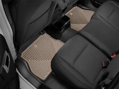 Weathertech Tan Rear Rubber Mats Jeep Wrangler 2018 +