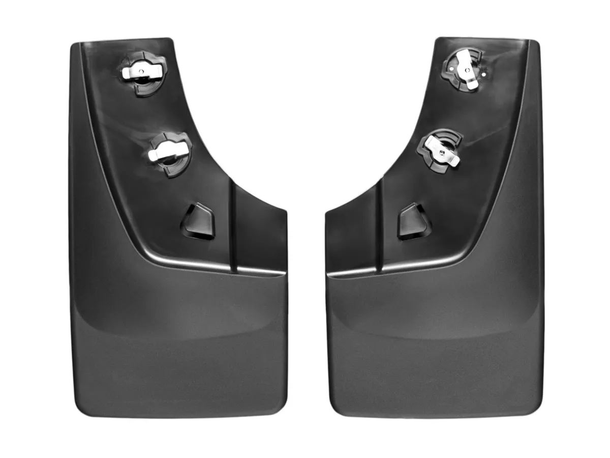 Black No Drill MudFlaps GMC Sierra/Sierra Denali 2014 + Fits 1500 models product image