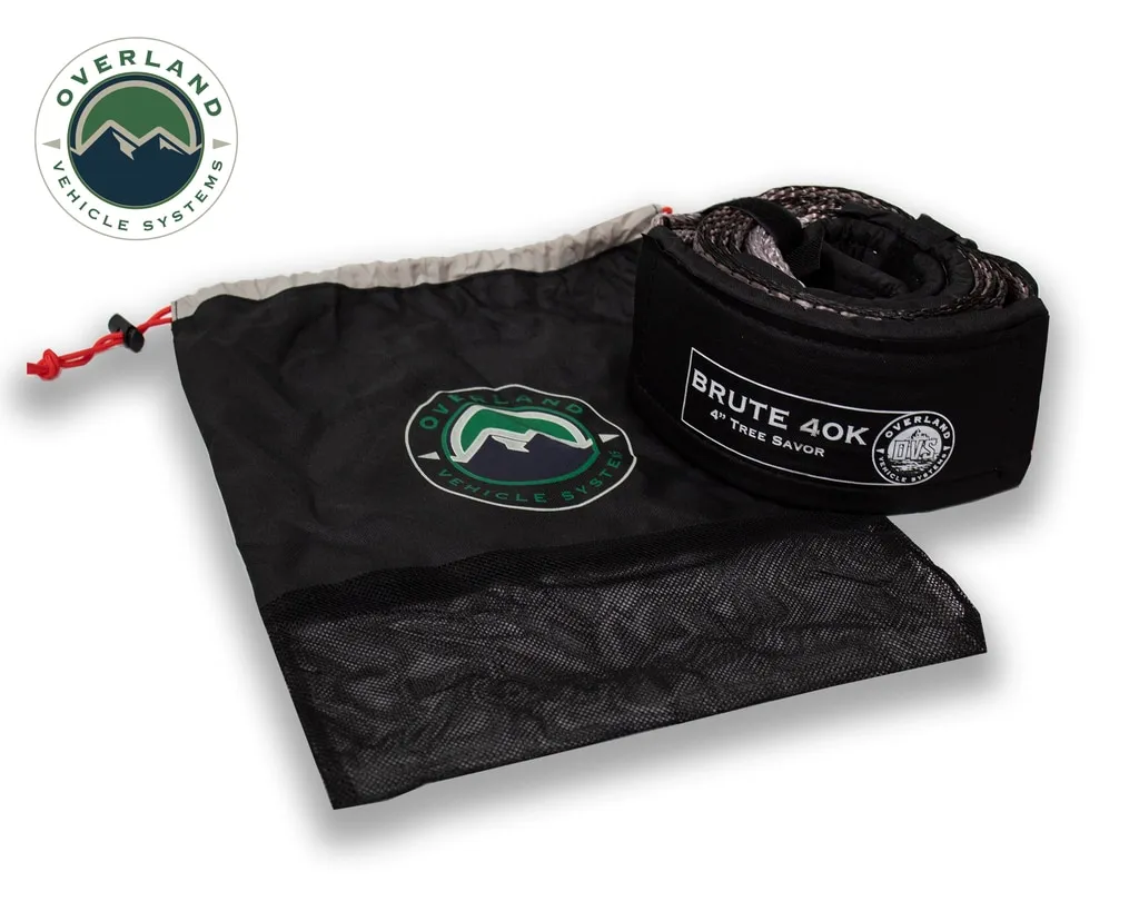 Tree Saver Tow Strap 40,000 lb. Gray With Storage Bag Overland Vehicle Systems product image
