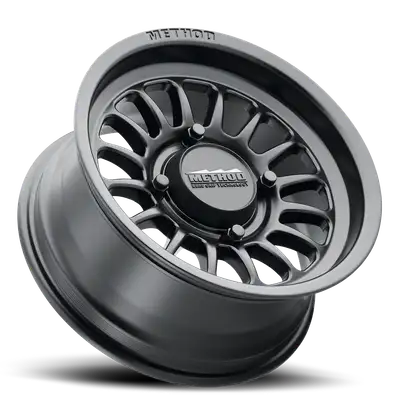 Method Race Wheels Aluminum Wheels 15x7 MR411 Bead Grip UTV Bolt Pattern 4 On 136 Offset 13 Lip Size 1.85 Matte Black MB Method