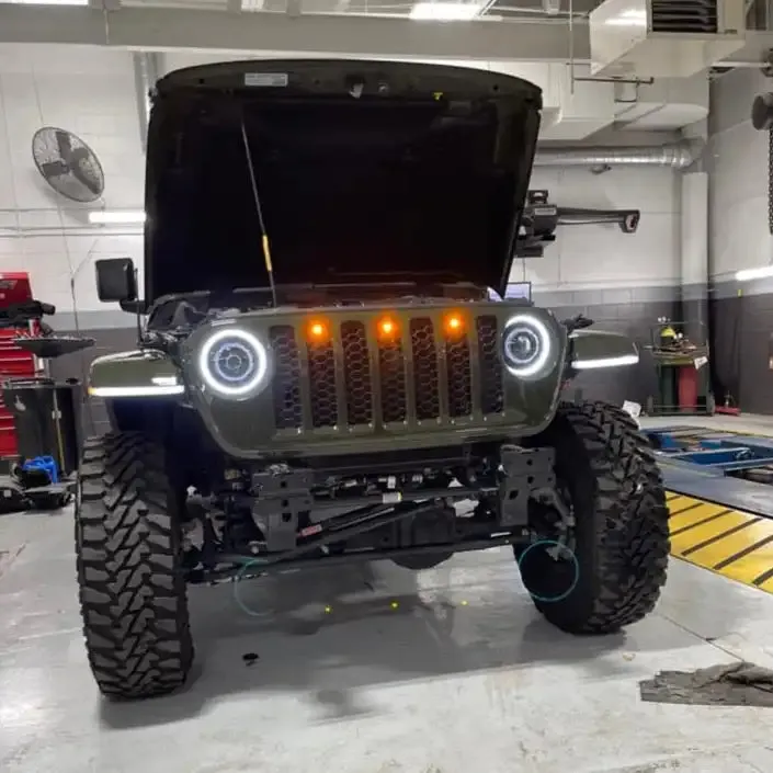 ORACLE Lighting Pre-Runner Style LED Grill Light Kit for Jeep Gladiator JT product image