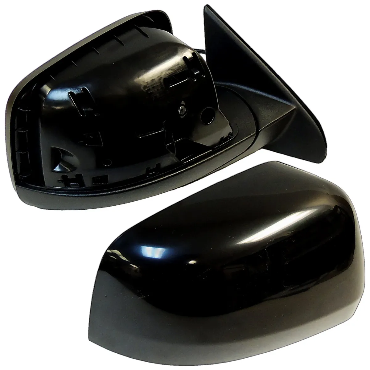 Crown Automotive Jeep Replacement 1NT48AXRAI Right Power, Heated, Manual Folding Mirror for 2011-2016 Jeep WK Grand Cherokee product image