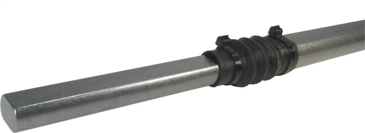 Borgeson - Steering Shaft - P/N: 450024 - Steel telescopic steering shaft. 24 in. Extended length with 3/4 in. Double-D and 1 in. Double-D ends. product image