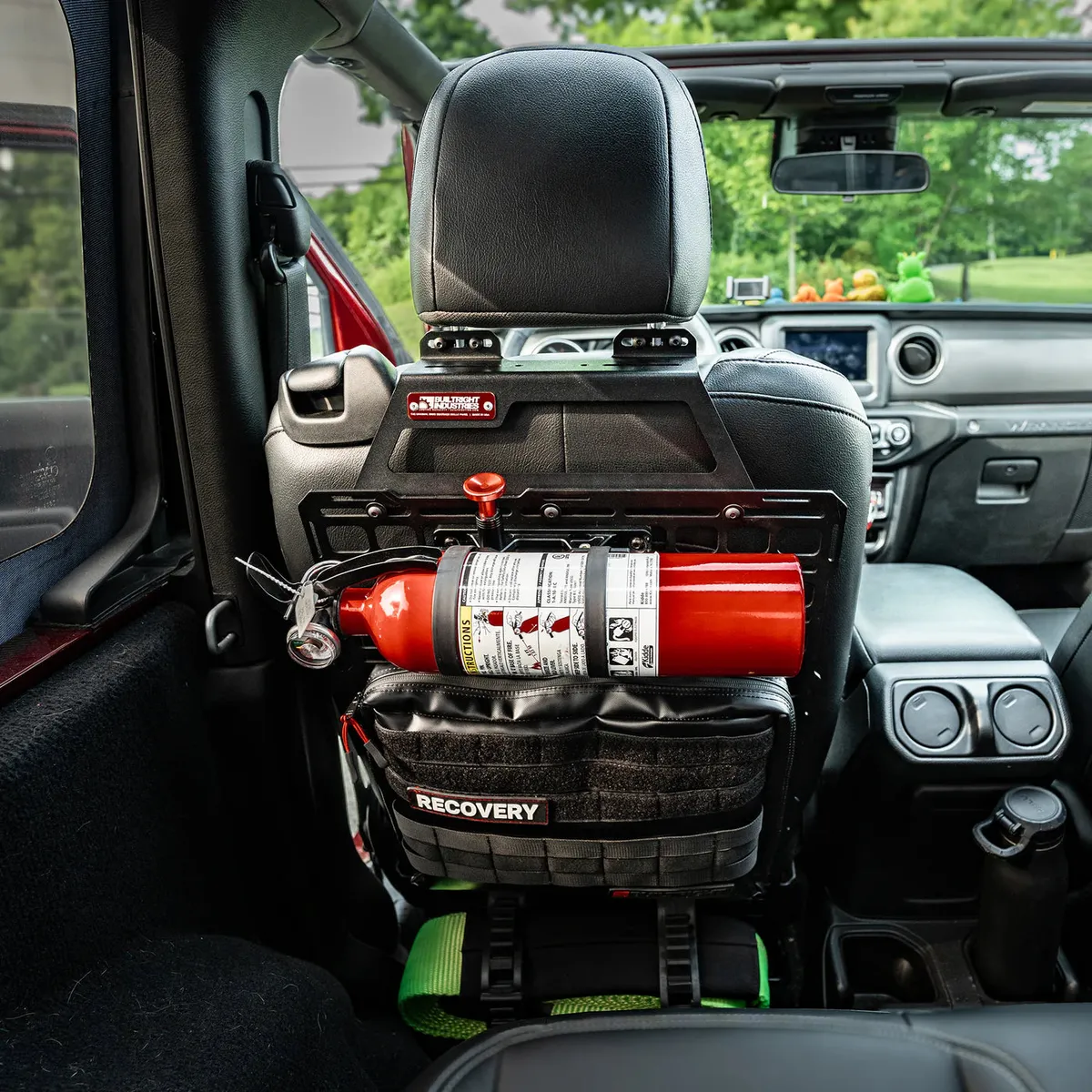 Seat Back Tech Plate MOLLE Kit | Jeep Wrangler (JL) and Gladiator (JT) (2018+) product image