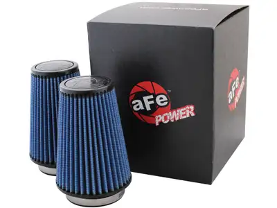 aFe Power Magnum FORCE Intake Replacement Air Filter w/ Pro 5R Media (Pair) 3-1/2 IN F x 5 IN B x 3-1/2 IN T x 7 IN H (1pr)