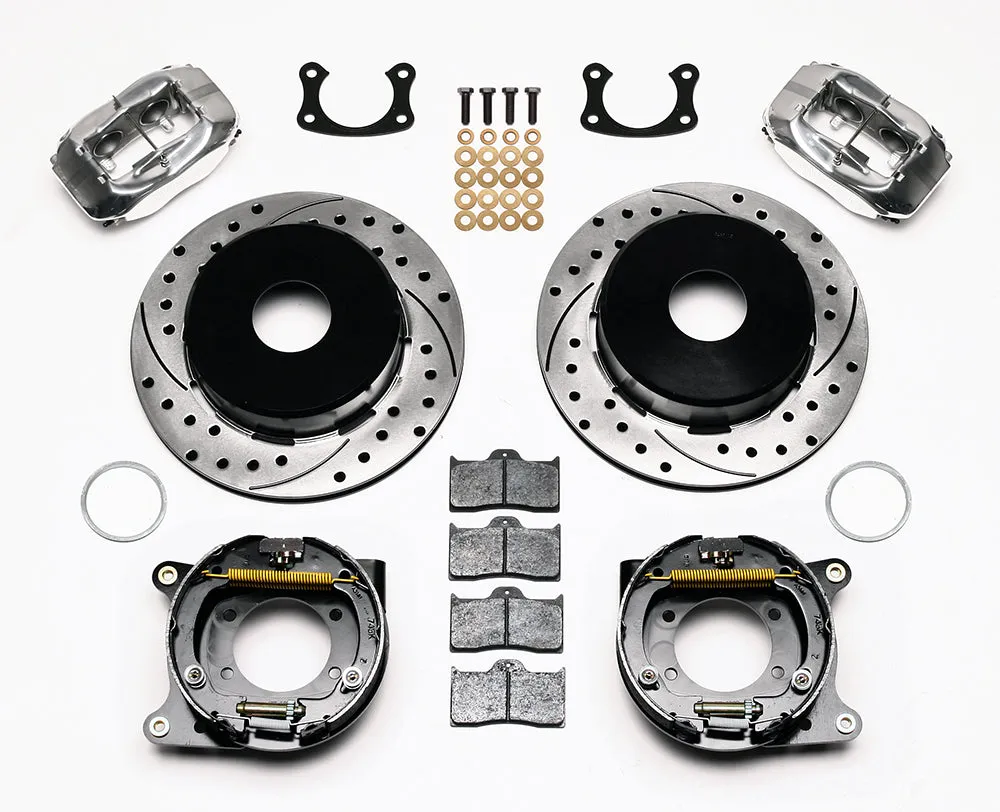 Wilwood FDLI PS Park Brake Kit Drilled Big Ford New 2.50in Offset Currie Blank product image