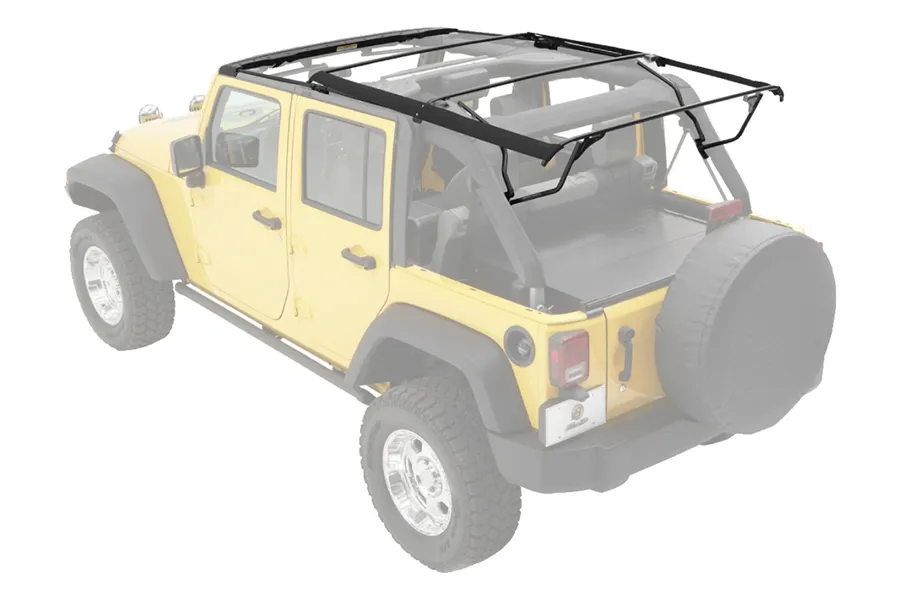 Bestop OE Style Replacement Bow & Frame Hardware Kit For Jeep 2010-2018 Wrangler JK 4 Door Bestop
