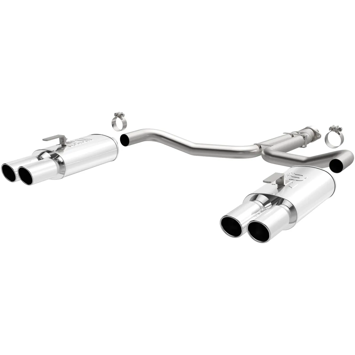 MagnaFlow 1986-1991 Chevrolet Corvette Street Series Cat-Back Performance Exhaust System product image