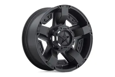 KMC Wheels Kmc xd Series Xd811 Rockstar II Satin Blk W/Accents 17x9 5x5.0 bp 4.53 B/S 12 o
