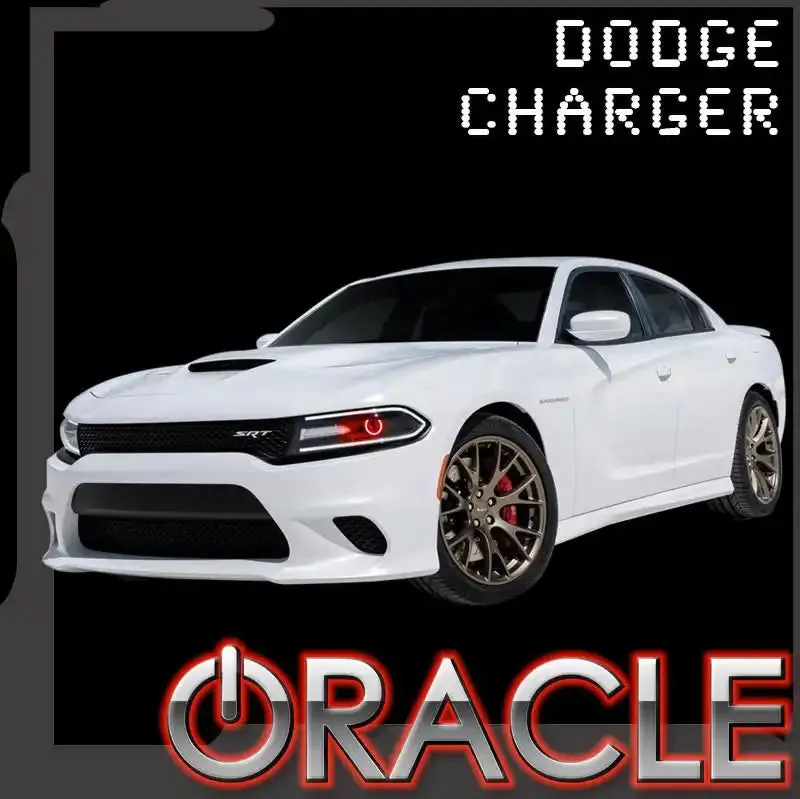 ORACLE Lighting 2015-2021 Dodge Charger LED Headlight Projector Halo Kit product image