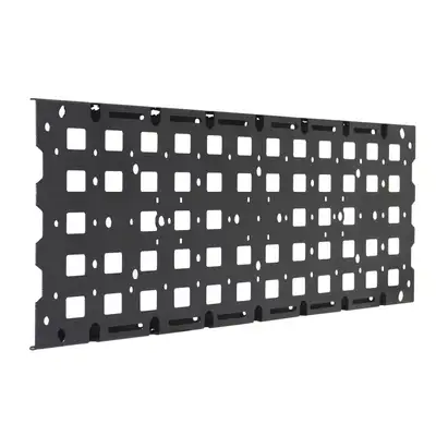 Go Rhino Go Rhino 5950020T - XRS/SRM Accessory Gear Plate Kit - Textured Black