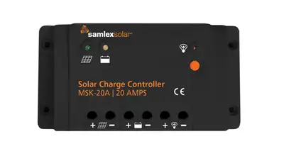 Samlex America Msk20a Solar Charge Controller 12/24v 20 Amp