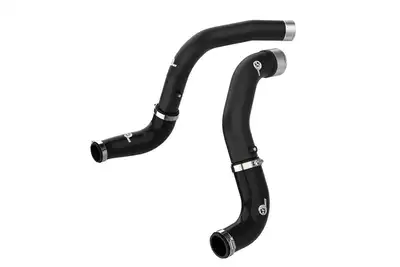 aFe Power BladeRunner 3 IN Aluminum Hot and Cold Charge Pipe Kit Black Jeep Wrangler (JL) 20-23 V6-3.0L (td) EcoDiesel