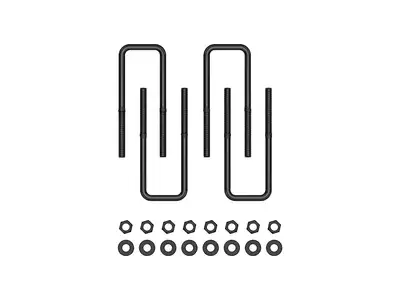 ICON Vehicle Dynamics ICON 1996-2023 Toyota Tacoma/2000-2021 Toyota Tundra/2019-2026 GM 1500 Pickup, 9.5” Lift U-Bolt Kit