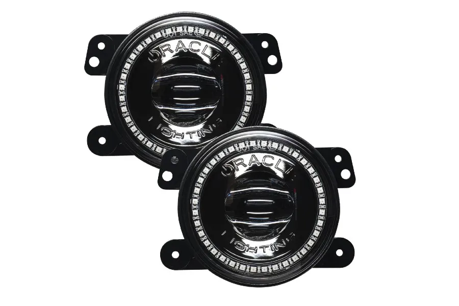 ORACLE Lighting Jeep Wrangler JK/JL & Gladiator JT High Performance 20W LED Fog Lights - Dynamic ColorSHIFT product image