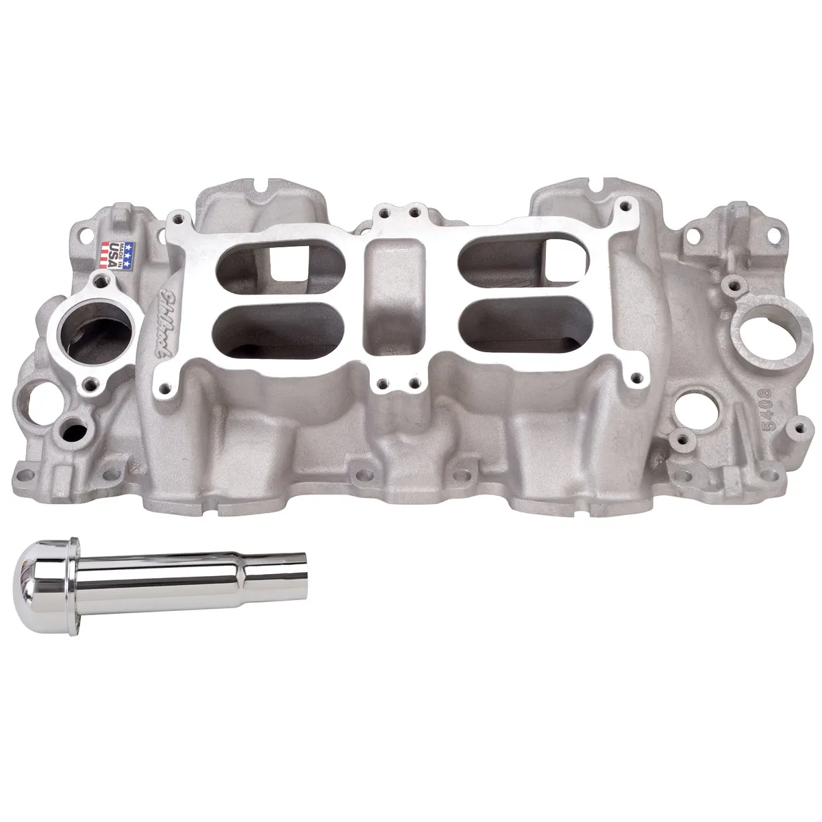 Edelbrock 5409 Performer RPM Big Block Chevy 348/ 409 Dual-Quad Large Port Intake Manifold product image