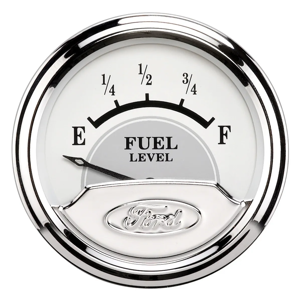 AutoMeter Gauge, Fuel Level, 2 1/16", 240OE to 33OF, Elec, Ford Masterpiece