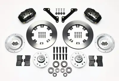 Wilwood Brakes 1970 - 1978 Buick, Cadillac, Chevrolet, GMC, Oldsmobile, Pontiac Forged Dynalite Big Brake Front Brake Kit (Hub) - 140-8582