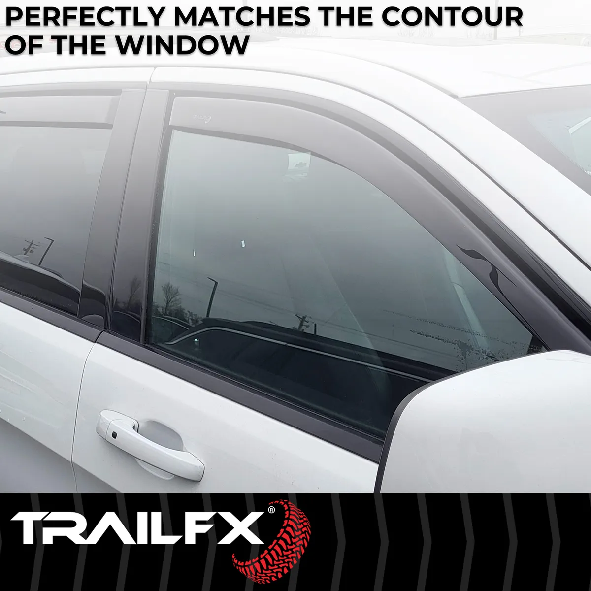 Tfx Inchannel Wndw Vents Smoke 4pc product image