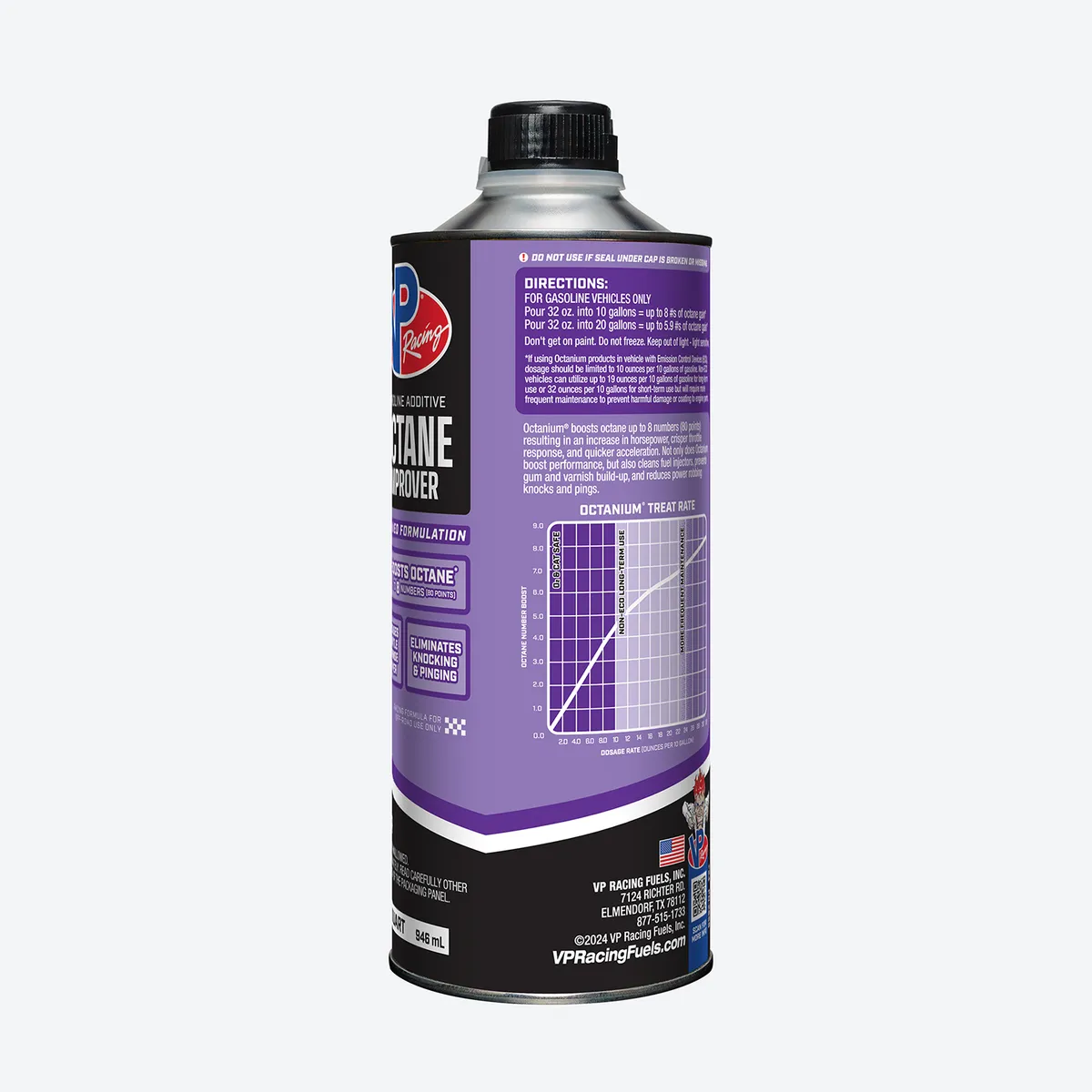 VP Racing Fuels 2855 Octanium Madditive Qt Bottle product image