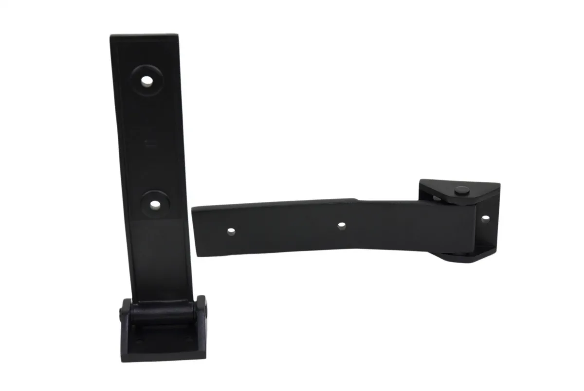 Jeep JK Tailgate Hinge Pair 07-18 Wrangler JK Textured Black Kentrol product image