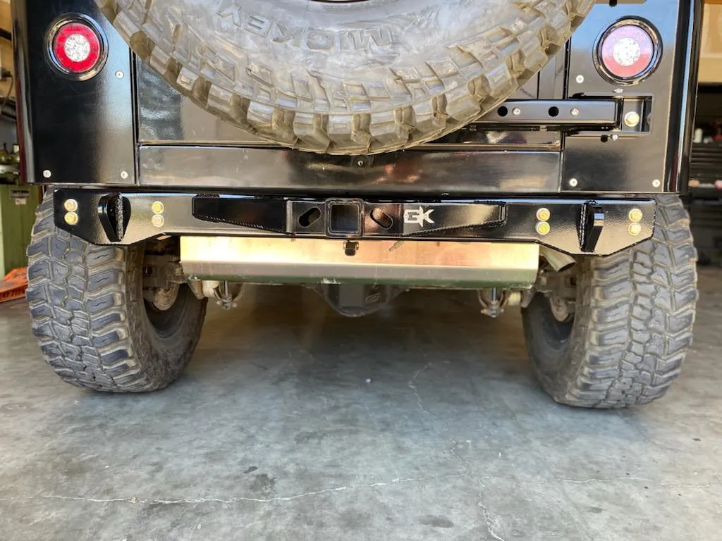 Rear Diamond Series Stubby Bumper for Jeep TJ Wrangler product image