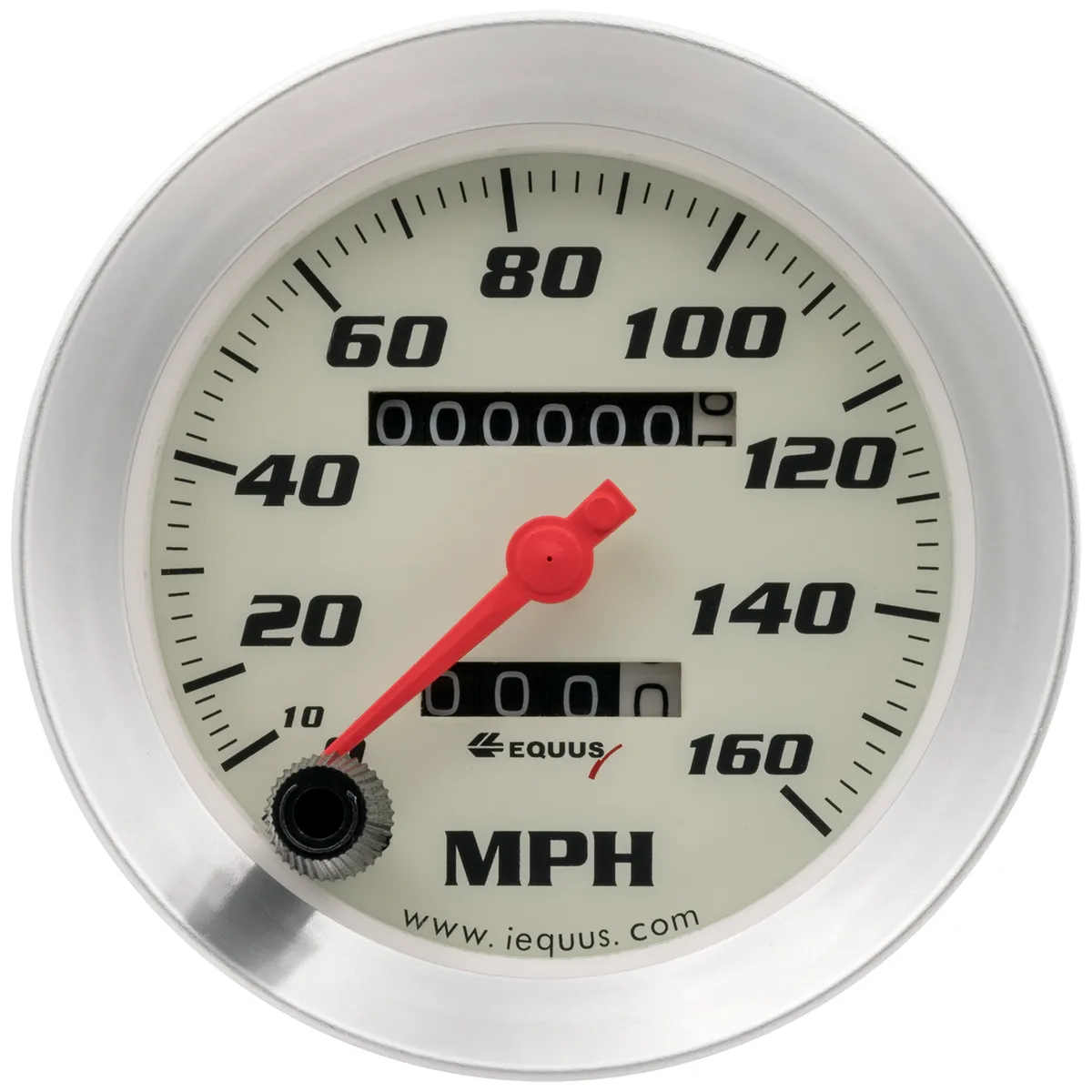 3-3/8 Dia Speedometer 0-160 MPH Silver product image