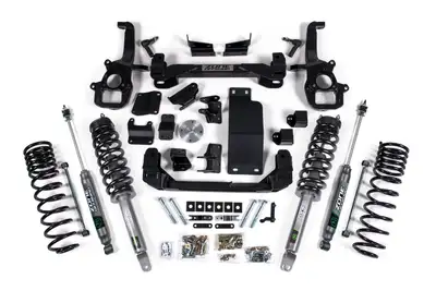 Zone Offroad 20-23 RAM 1500 4WD 4 Inch Front 3 Inch Rear Lift Kit Nwith Nitro Shocks Zone Offroad