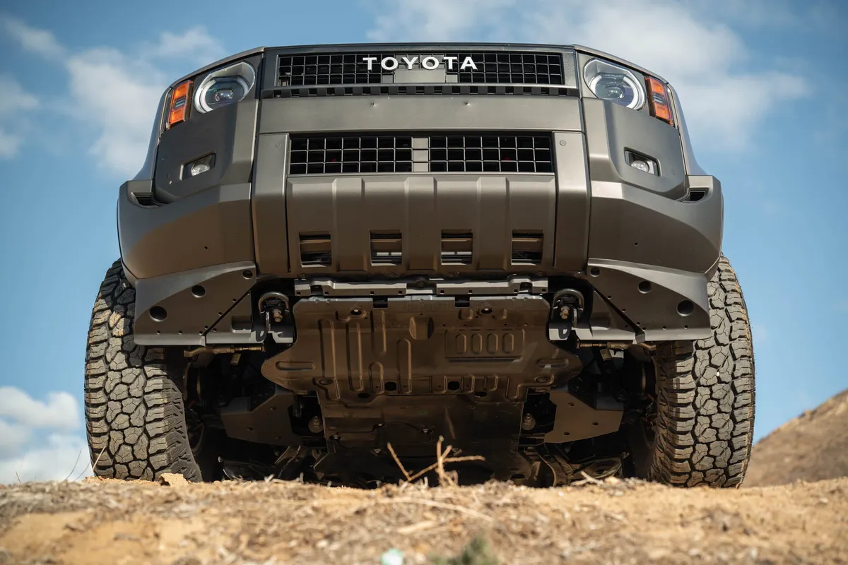 DV8 Offroad 2024-2025 Toyota Land Cruiser DV8 Offroad A-Arm Skid Plates - SPTL4-01 product image