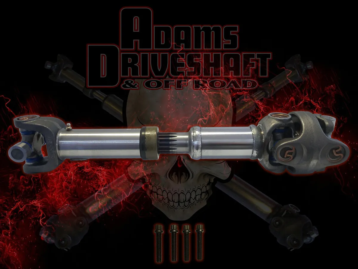 9706 Wrangler Rear 1310 cv Greaseable Driveshaft (Must Have a SYE Kit Installed) product image