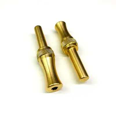 DRAG RACE SOLUTIONS Battery Charging Lugs - Male Brass (1pr)