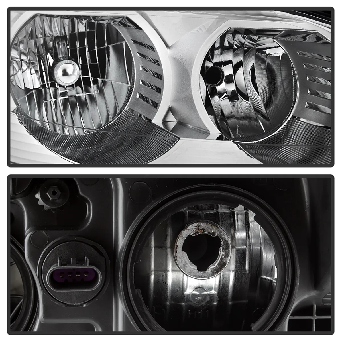 0912 Traverse (Ex Ltz Models ) OEM Style Headlights Chrome product image