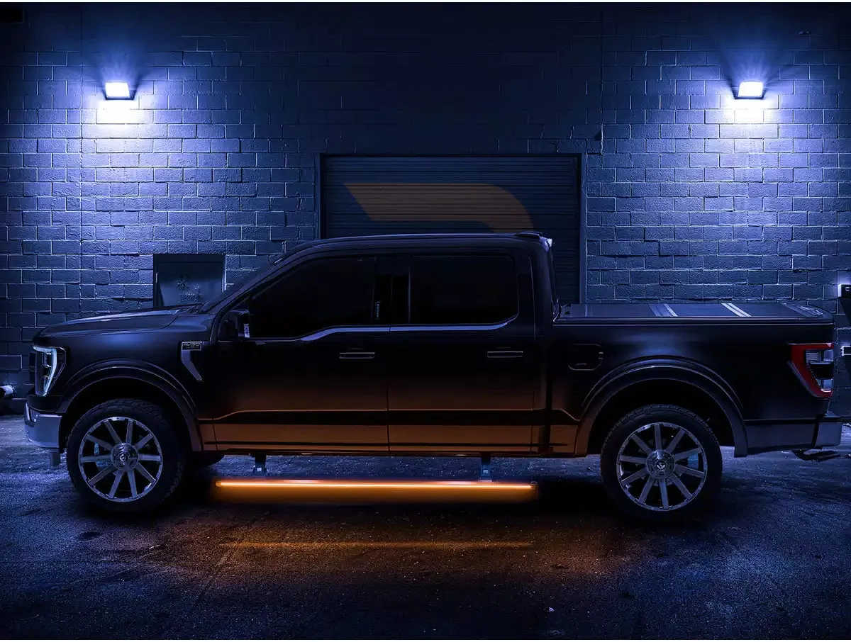 Amp Research 2020 2021 Ford F-250 Super Duty Black Powerstep Vision 96236-01a product image