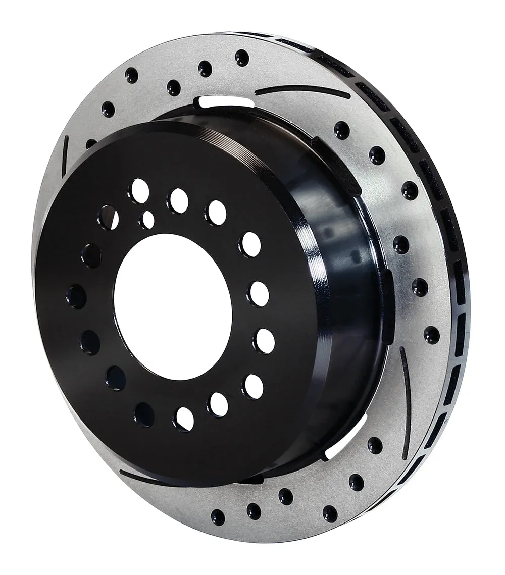 Wilwood Rotor-1.91in Offset-SRP-BLK-Drill-LH 12.19 x .810 - 5 Lug 3.12in Reg-C10 product image