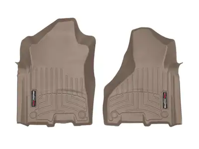 Weathertech Tan Front FloorLiner RAM Ram 25003500 2019 + Crew cab Mega Cab