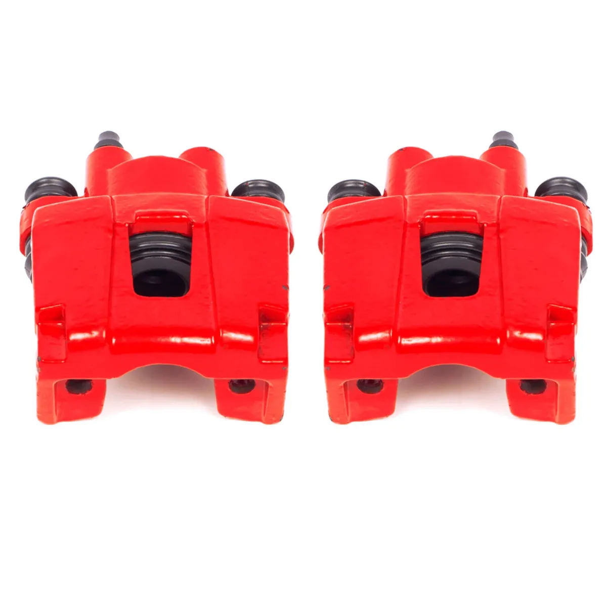 Red Caliper Pair W/O Brkt Jeep Liberty 2003-07, Jeep Wrangler 2003-06 - Rear product image