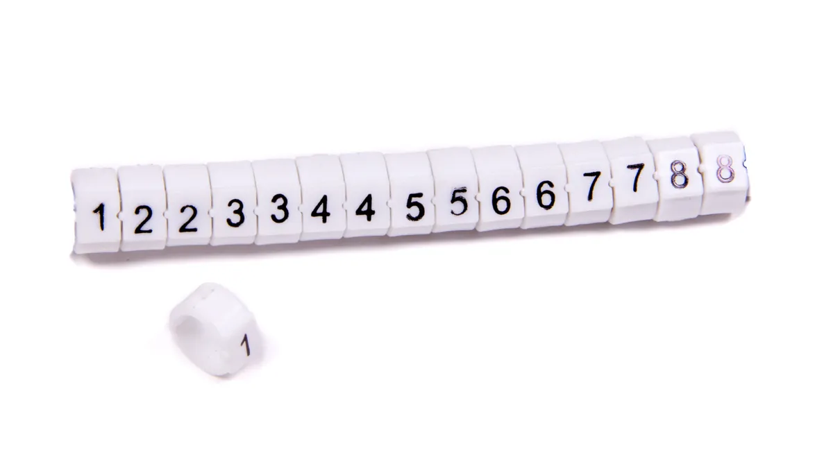 Taylor Cable Taylor Cable 7-8mm Clip-On Wire Markers